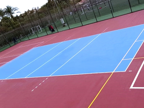 EGYPT, CAIRO - ACRYLIC, OUTDOOR COURTS