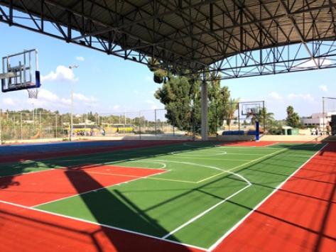 ACRYLIC SPORTS FLOORING -ISRAEL