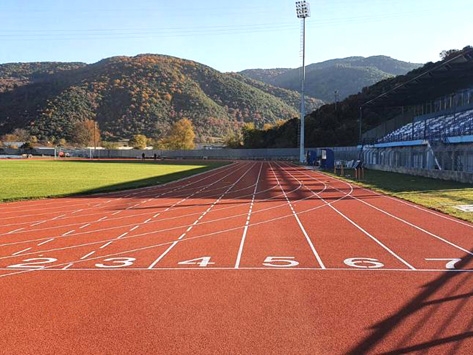 ANOTHER ONE RUNNING TRACK PROJECT COMPLETED-GREECE