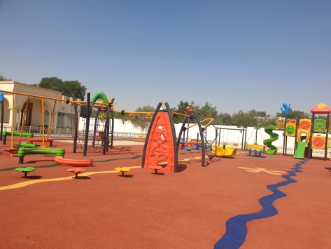 PLAYGROUND FLOORING PROJECT COMPLETED