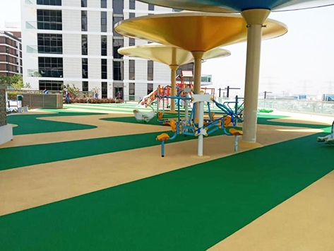 U.A.E - PLAYGROUND FLOORING, 80mm