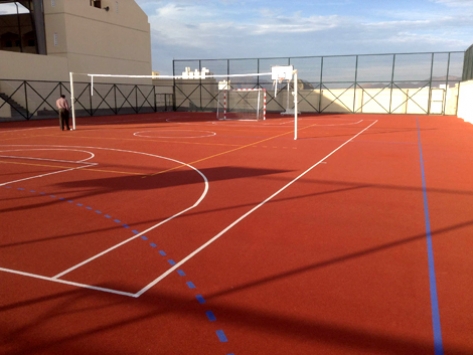 OUTDOOR SPORTS FLOORING IN OMAN EDUCATION SCHOOL